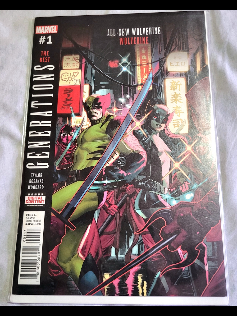 Marvel All-New Wolverine #1 Comic Book